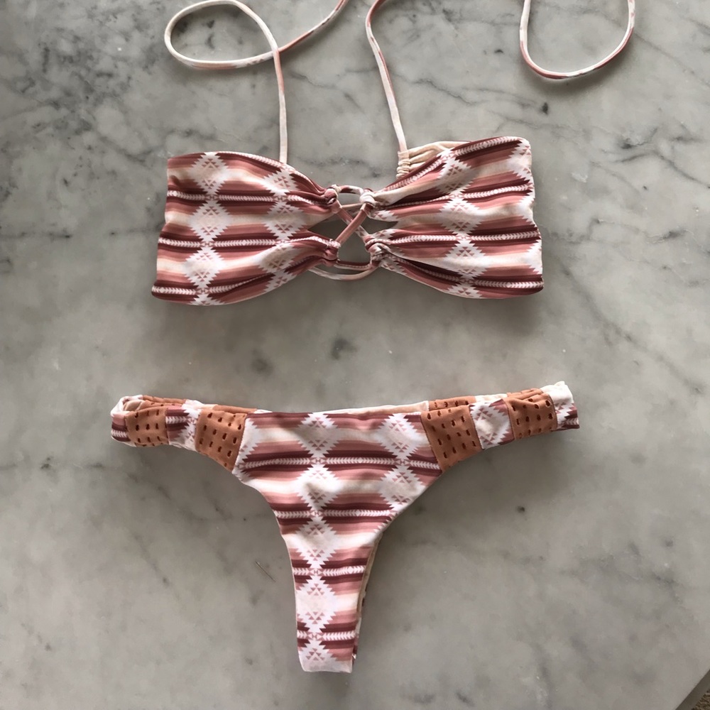 Acacia Swimwear North Shore Tribal Bottoms Medium